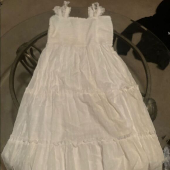 White lace Maxi dress - Picture 1 of 3